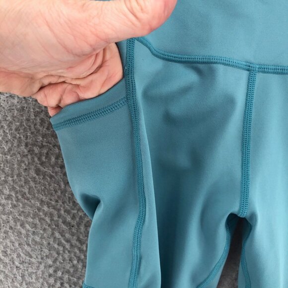 Constantly Varied Gear Leggings XS Sage Green Capri Squats Approved Gym CVG Run - Picture 5 of 11